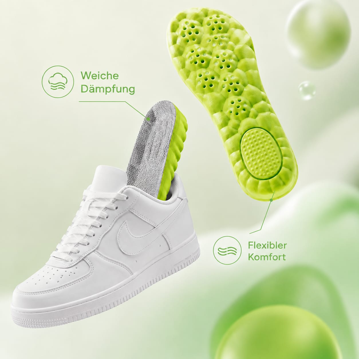 Kicksivo CloudStep – Comfort Insoles