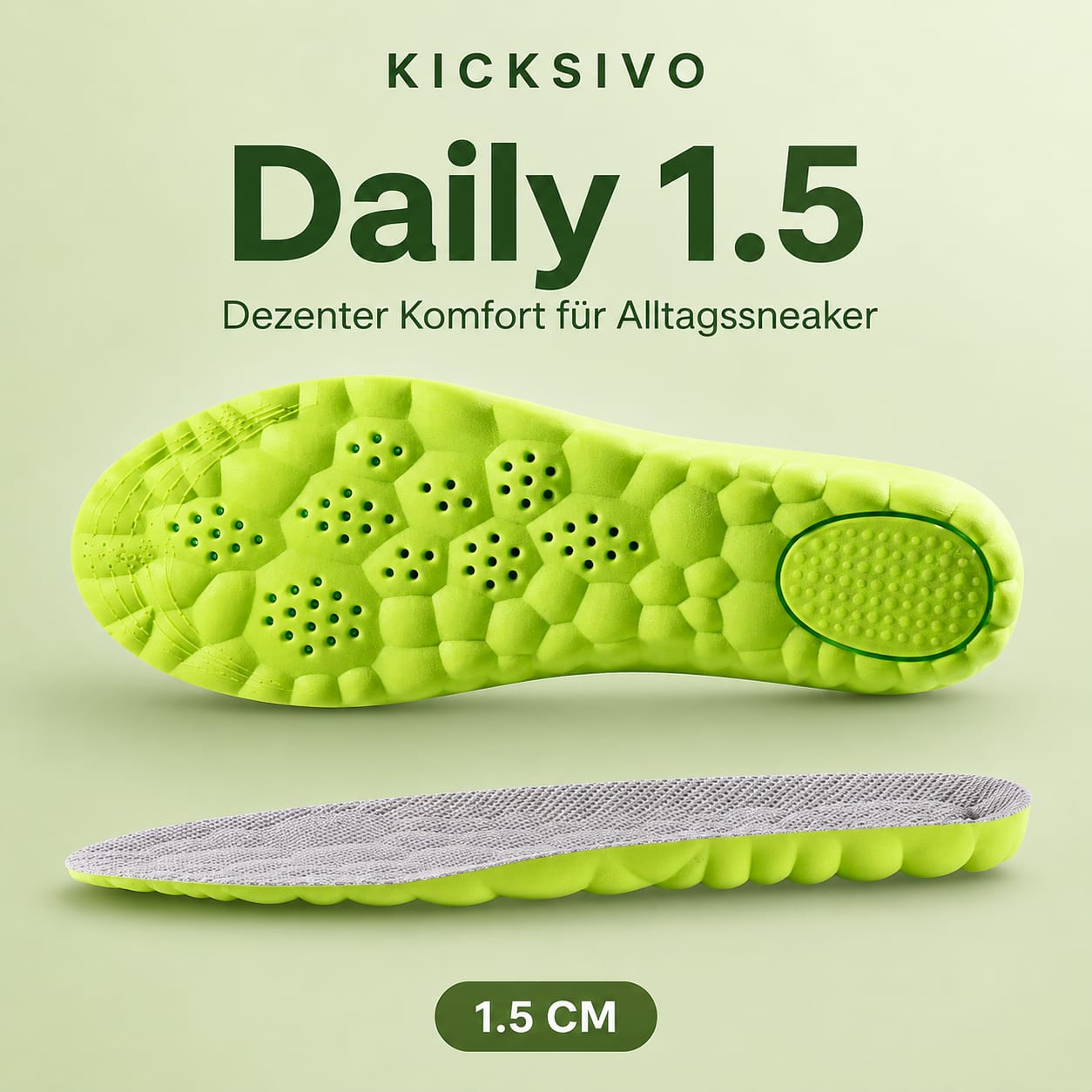 Kicksivo CloudStep – Comfort Insoles